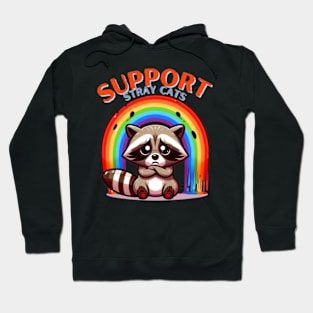 Support Stray Cats Hoodie